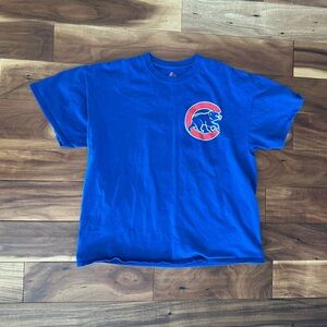 Majestic Chicago Cubs Anthony Rizzo Jersey Tee size XL